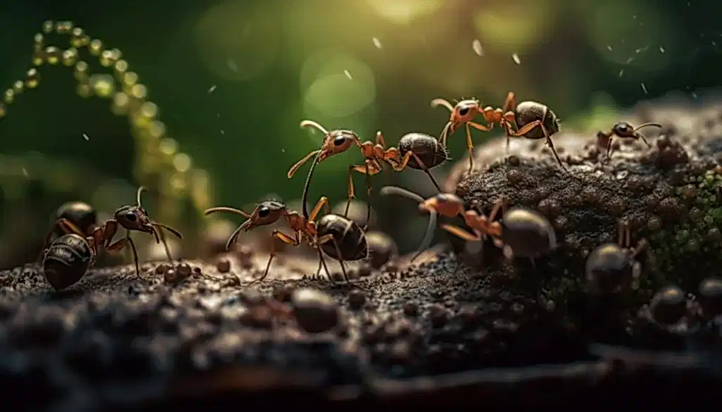 Ant trail — residential pest control Sacramento